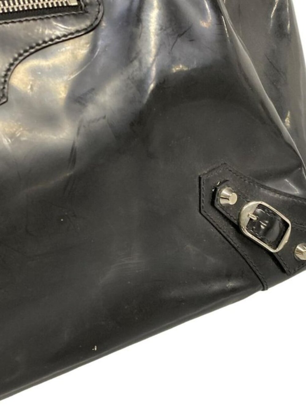 Balenciaga Boston Bag Editor's the Holiday Black Leather - Picture 12 of 15